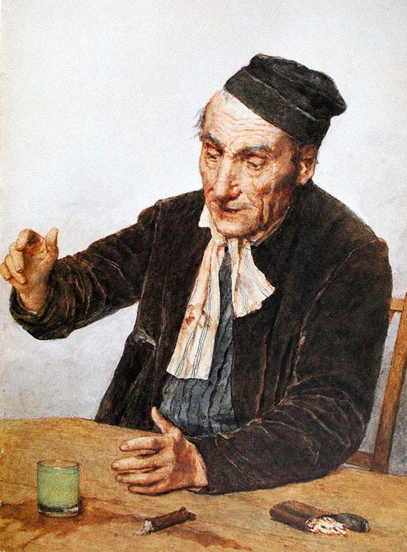 The Absinthe Drinker